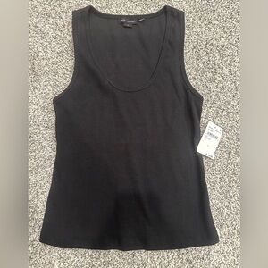 Good American Micro Rib Tank Top